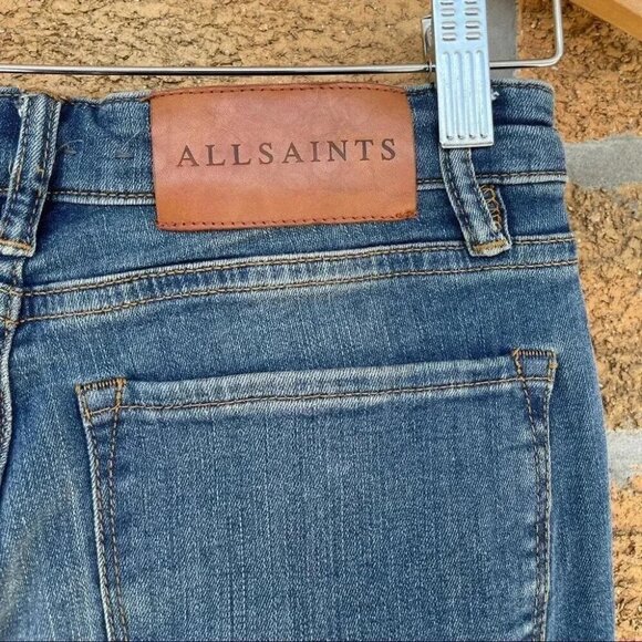 ALL SAINTS MAST JEANS SIZE 26 - Picture 6 of 10